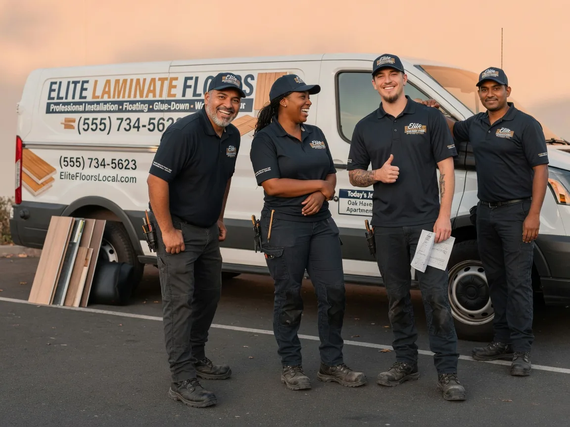 Laminate flooring installation company in Minster, OH